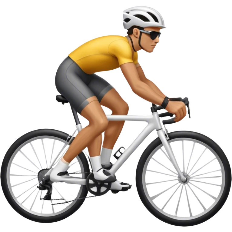 guy cycling emoji
