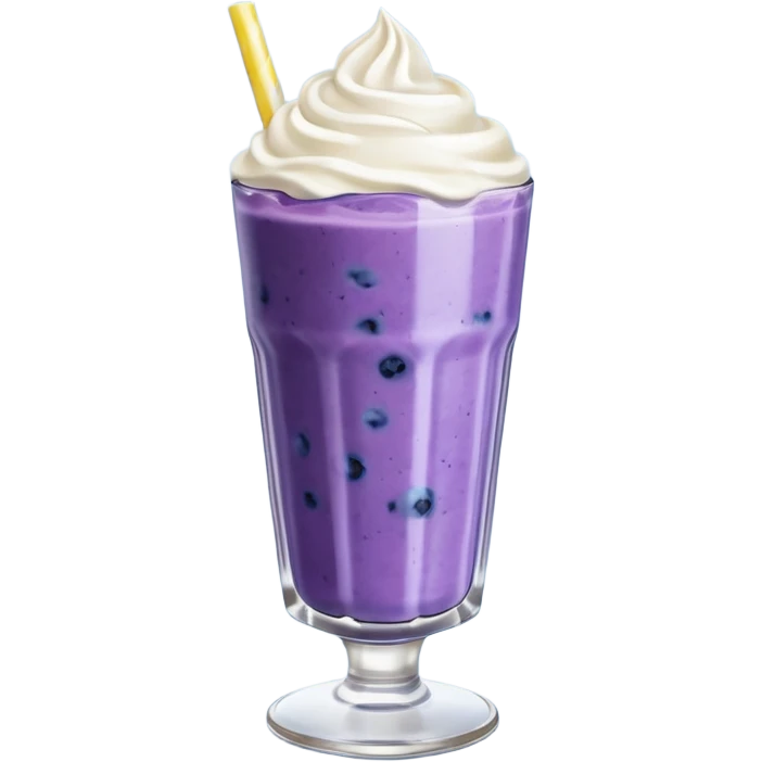 blueberry smoothie show emoji