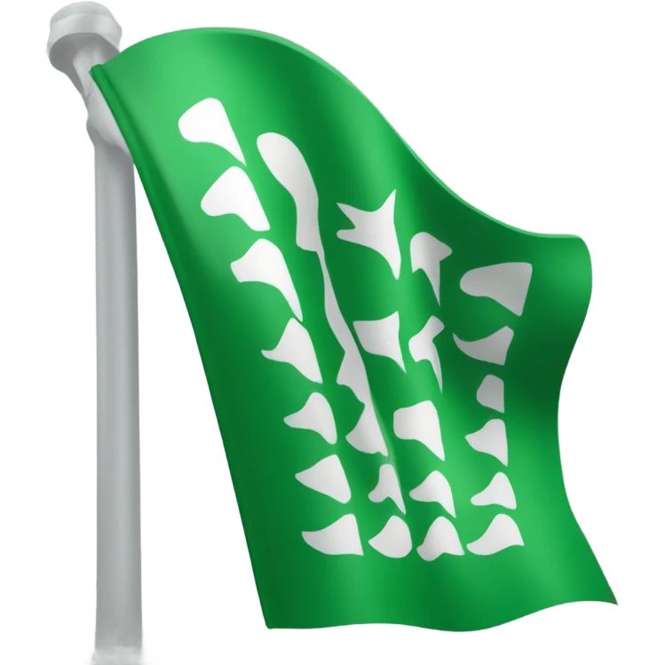 Green flag  emoji