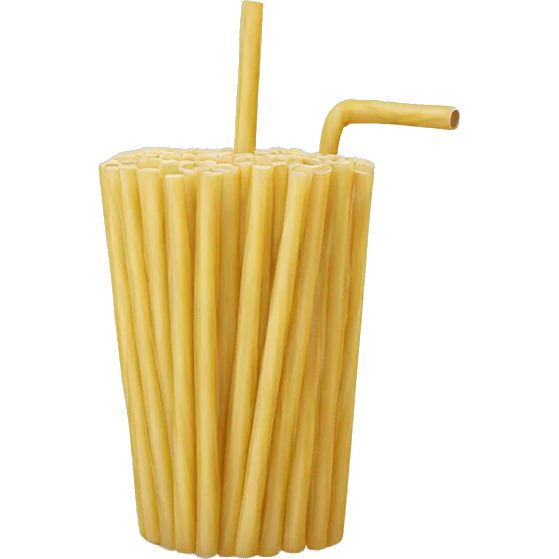 Straw  emoji