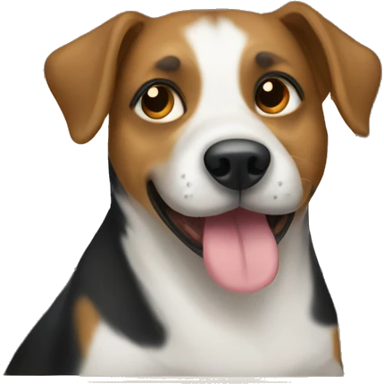 Dog in a transport box emoji