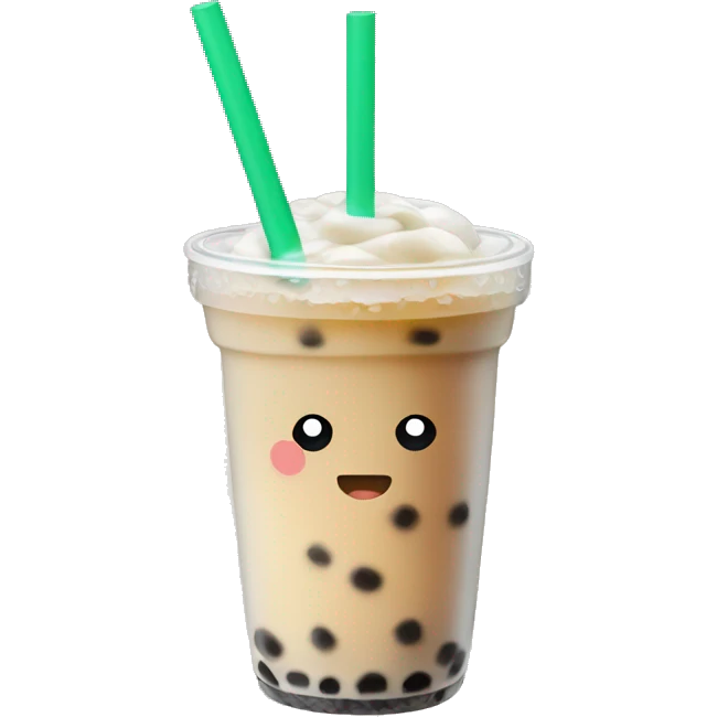 Boba tea emoji