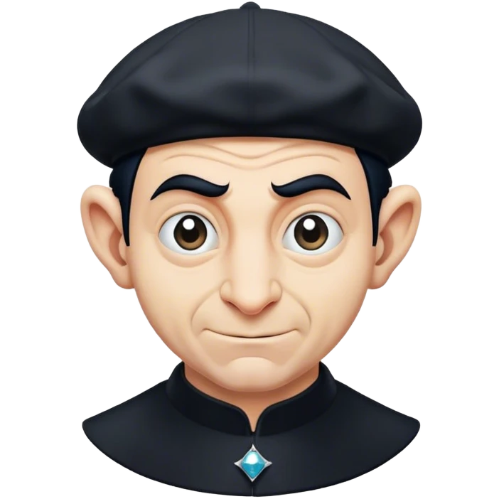 Gargamel avec kippa emoji