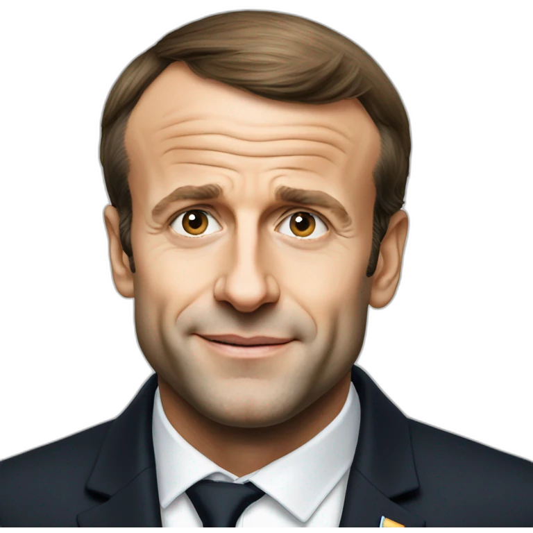 Emmanuel Macron emoji