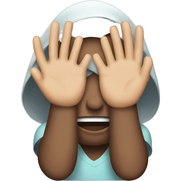 hands covering eyes emoji  emoji