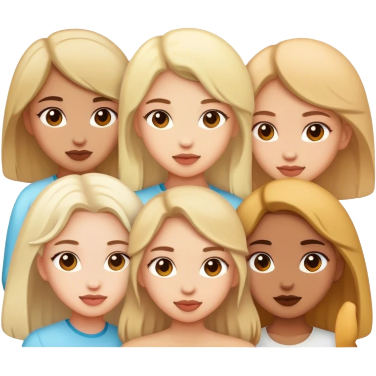 Girls together  emoji