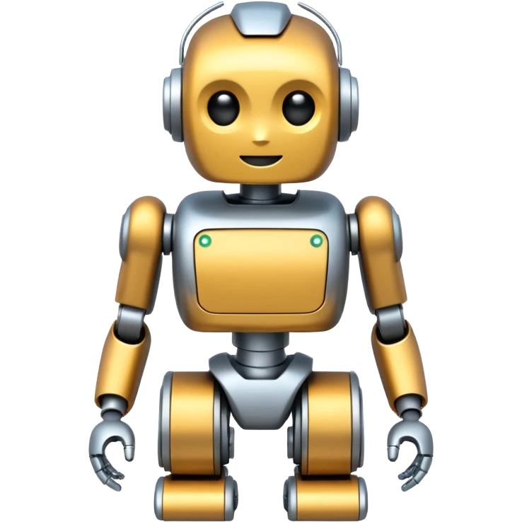 Robotic emoji