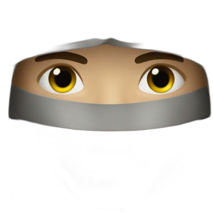 medieval assassin, face hidden emoji