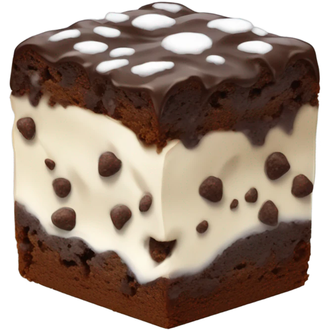 brownie emoji