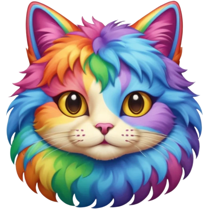 Rainbow Cat emoji