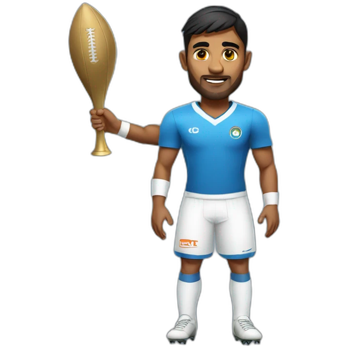 indian football player emoji