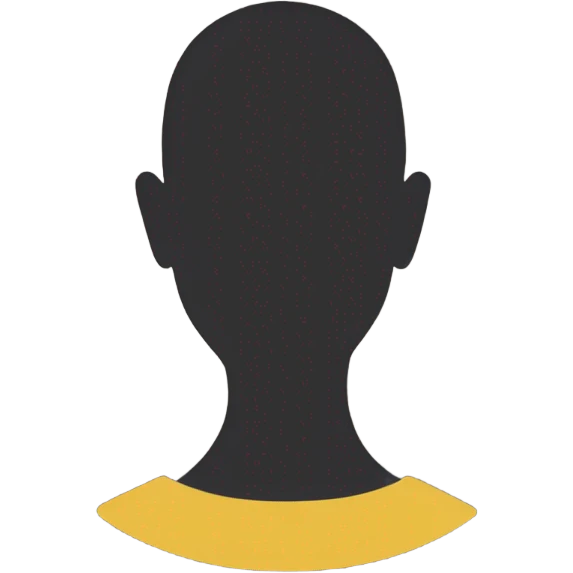 persona pelada amarilla silueta emoji