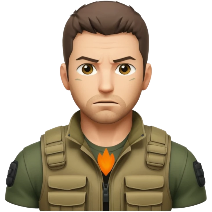 Chris redfield resident evil emoji