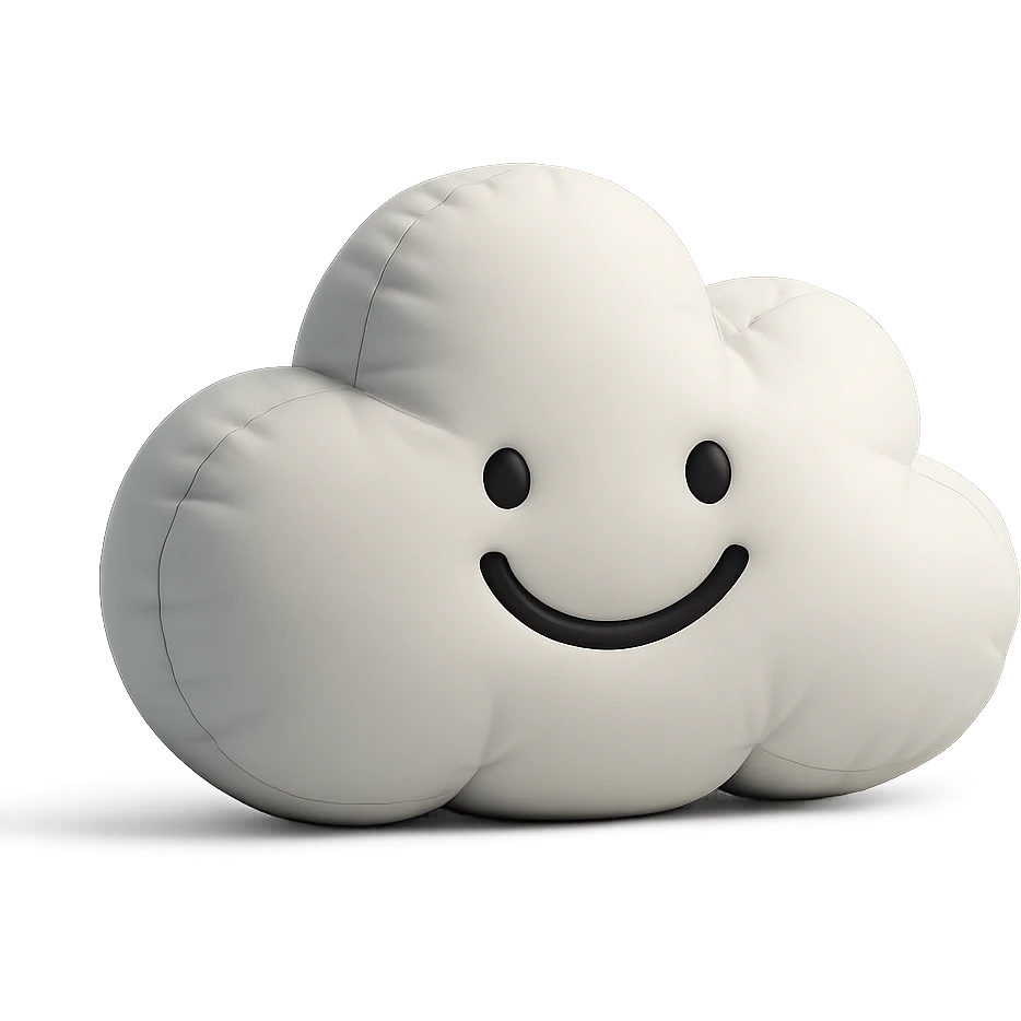 happy cloud emoji