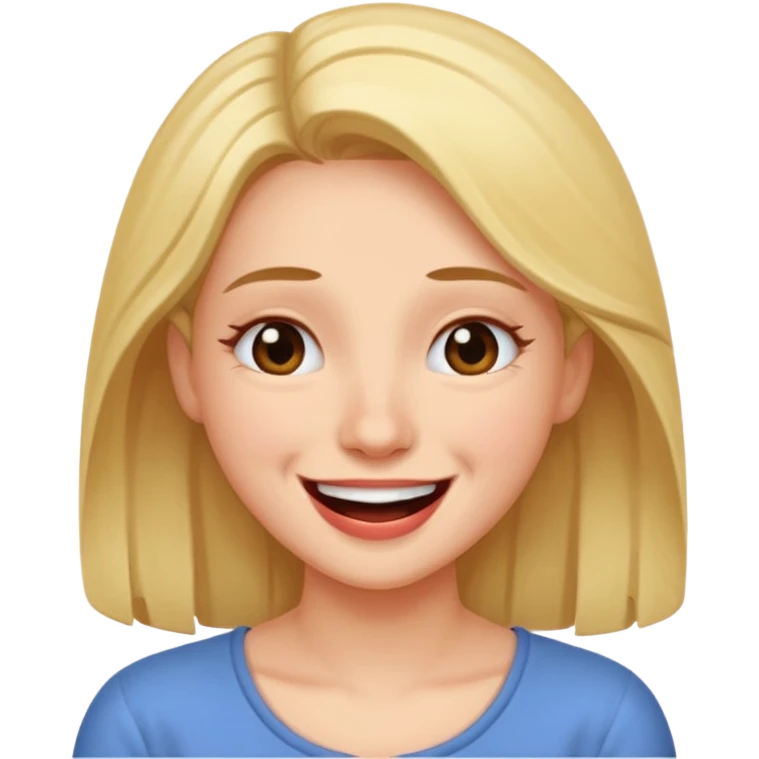 Giggling, trying not to laugh, and side eyeing  emoji