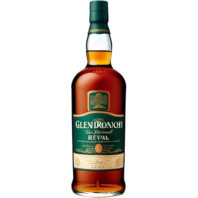 GlenDronach 15-Year-Old Revival fat bottle, single bottle emoji