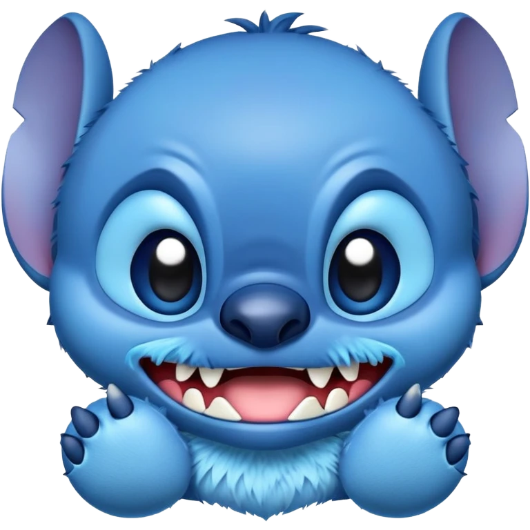 Emoji of Stitch face emoji