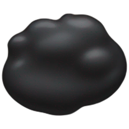 Black cat poop emoji
