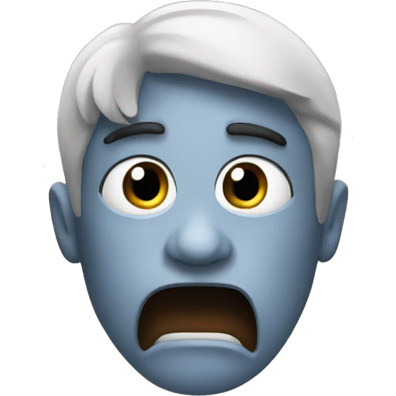 oh no emoji