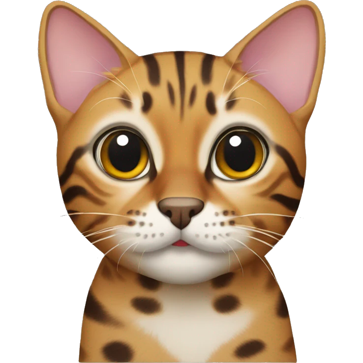 Bengal cat emoji