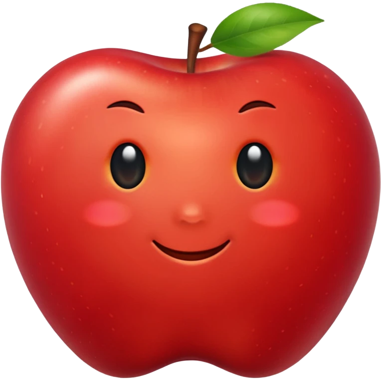 Apple ball emoji