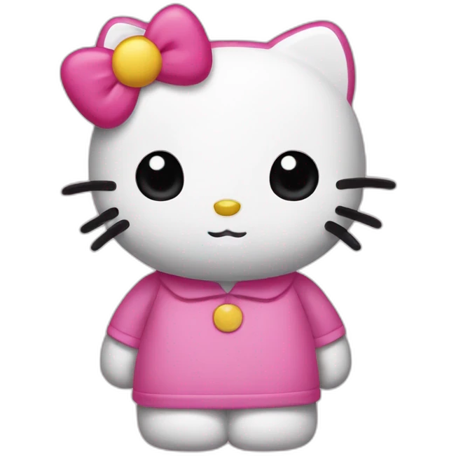Hello kitty emoji