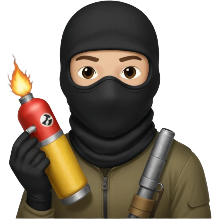 Russel from F1 Mercedes Team as a terrorist from csgo emoji