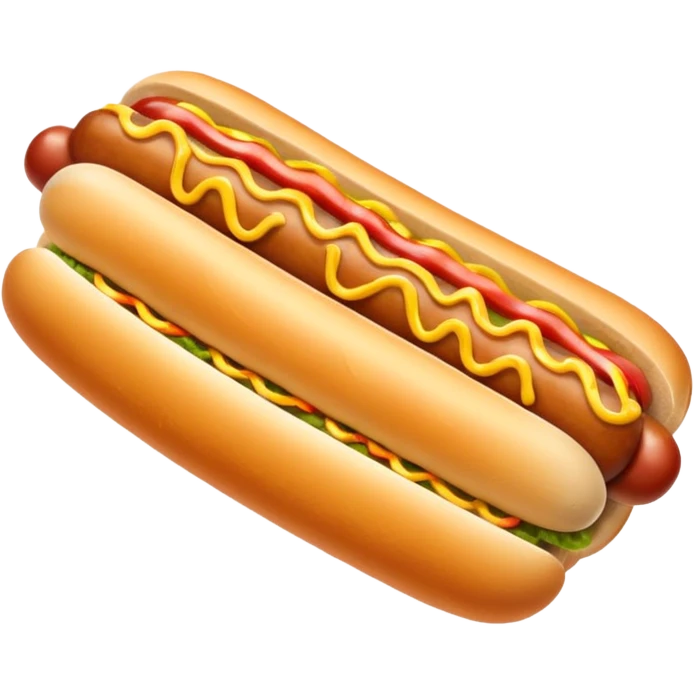 hot dog emoji