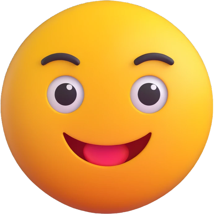 colorful 3D circular emoji with the word 'cringe' in the center in a modern font emoji