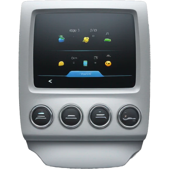 mercedes car head unit emoji