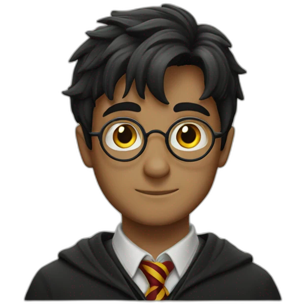 Harry potter avec une altère emoji