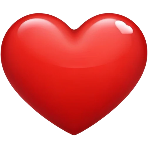 red heart emoji