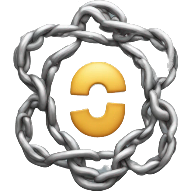 O block chain emoji