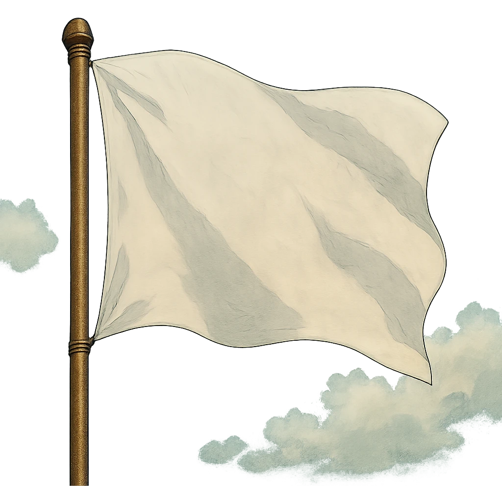 white flag emoji