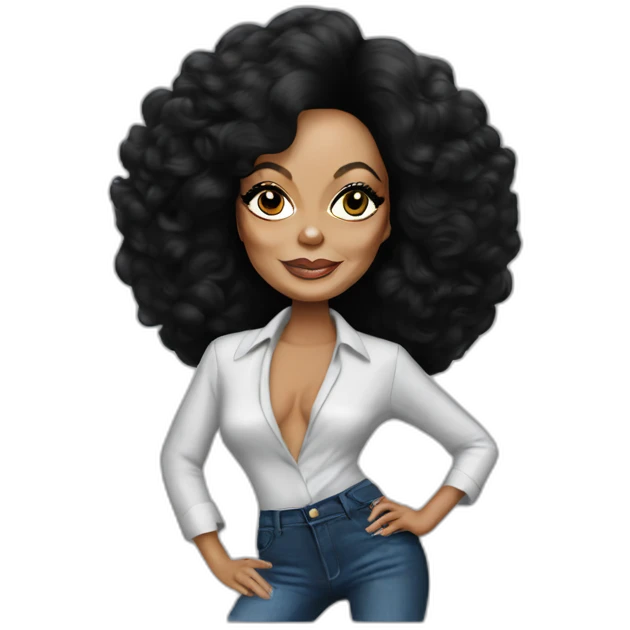 Diana Ross emoji