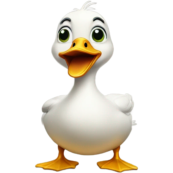 Surprised Duck emoji