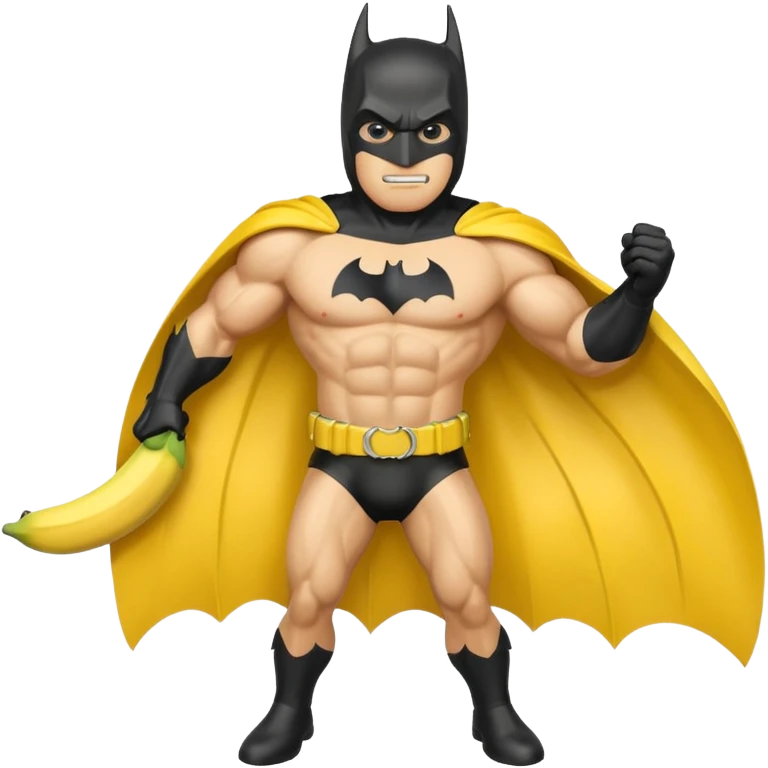 Batman banana emoji