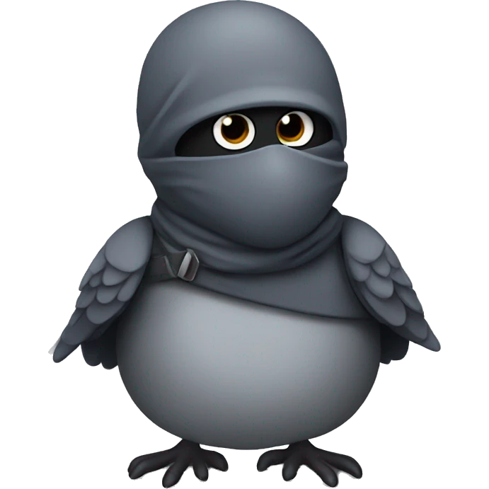 Pigeon ninja  emoji