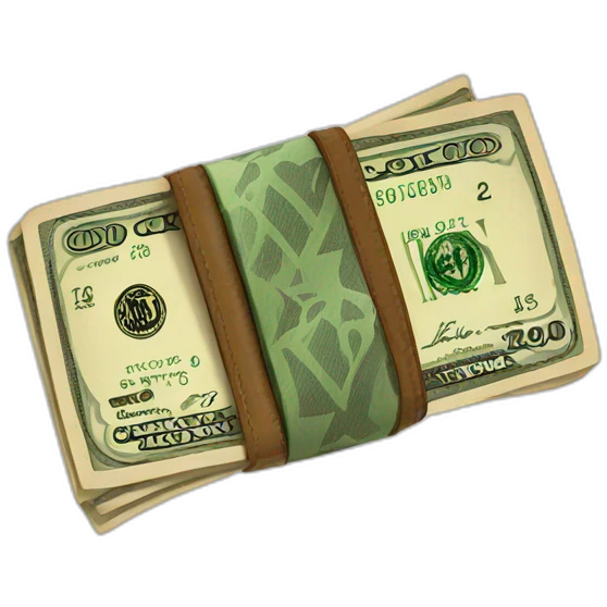 Louis Vuitton money emoji