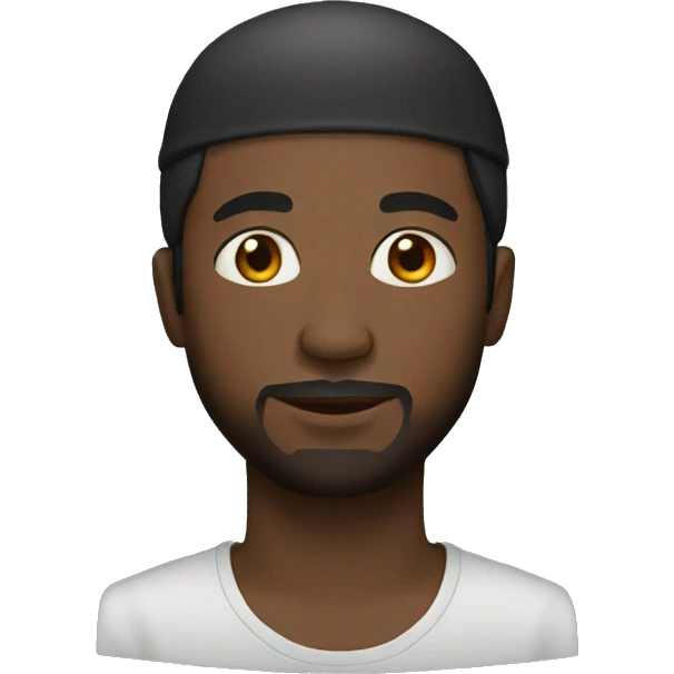 Black Muslim man emoji