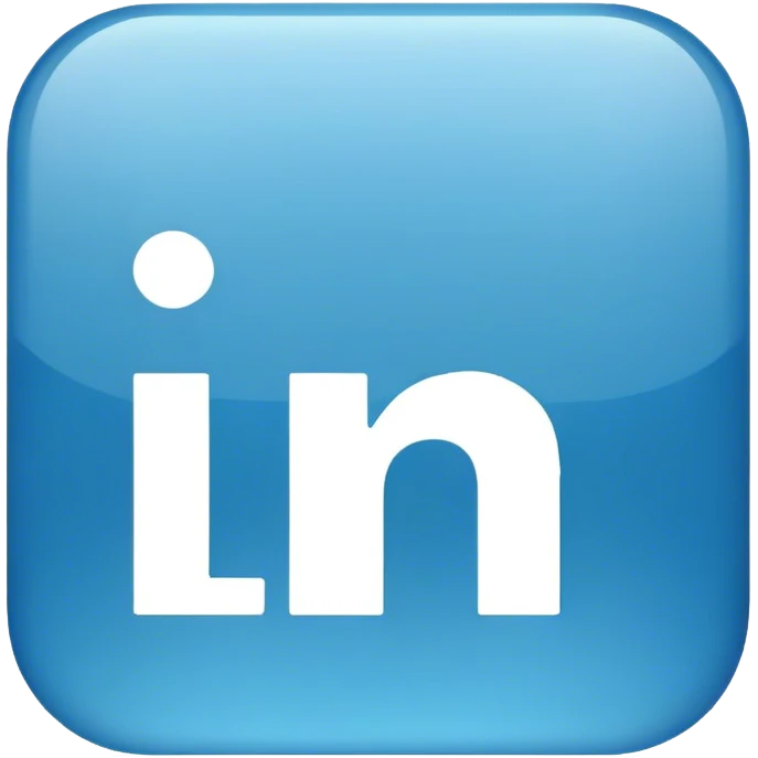 linkedin logo emoji