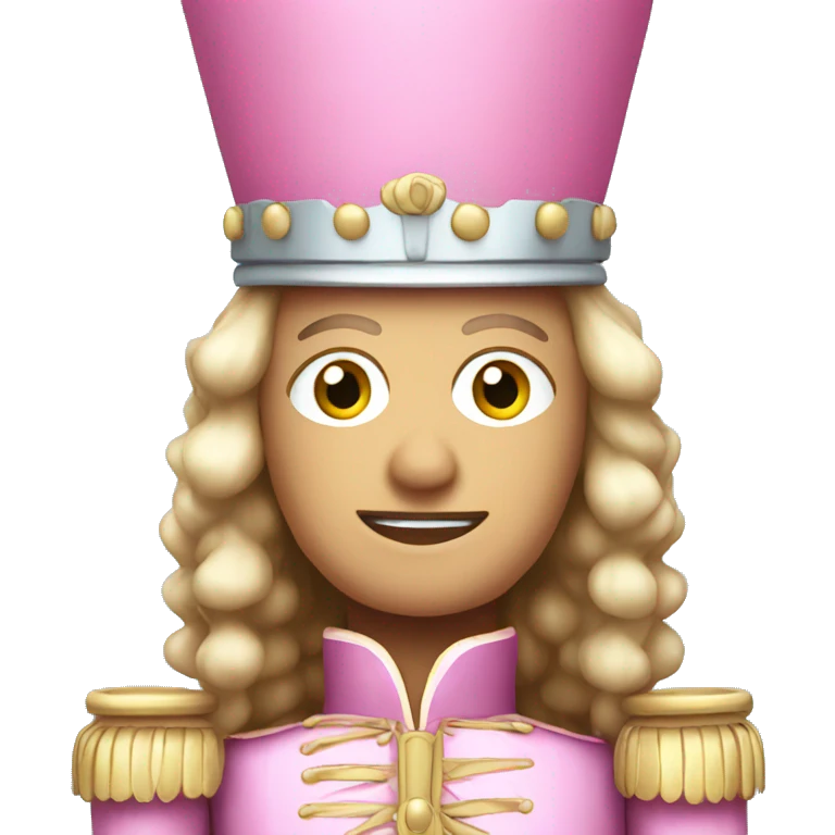 Pink Nutcracker emoji