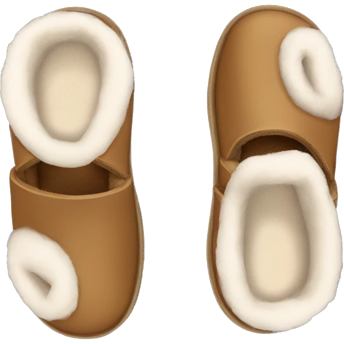 uggs slides emoji