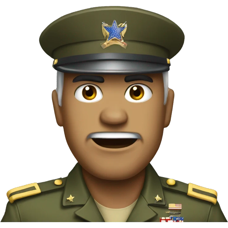 general of army usa angry emoji