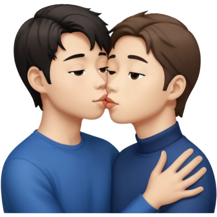 Феликс и хёнджин целуются emoji