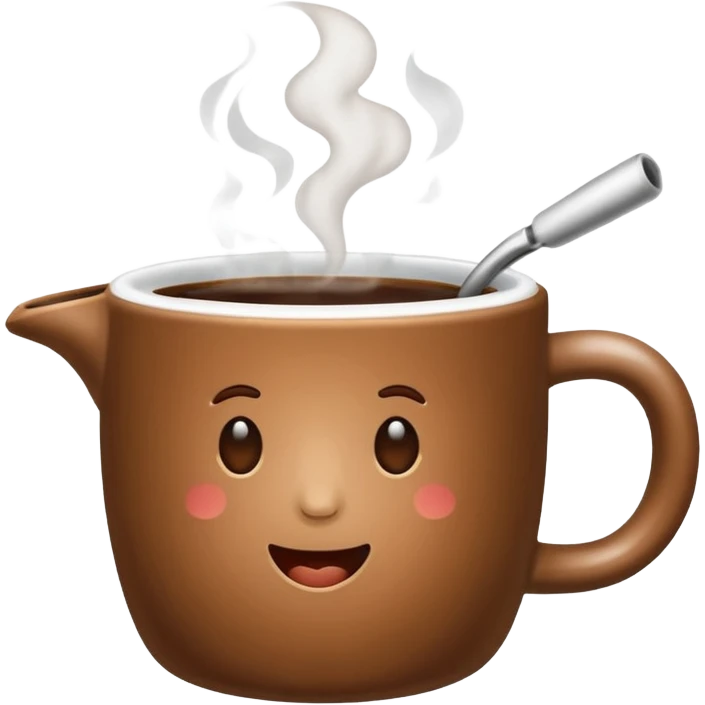 Make a coffee emoji emoji