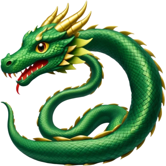 Serpent dragon  emoji