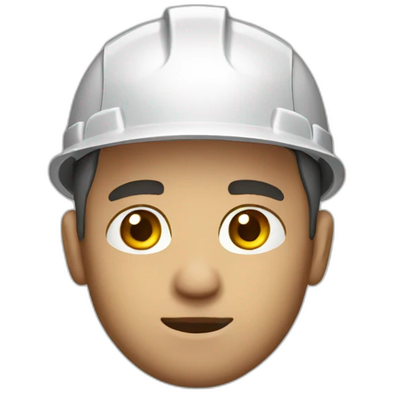 Work man defying face emoji