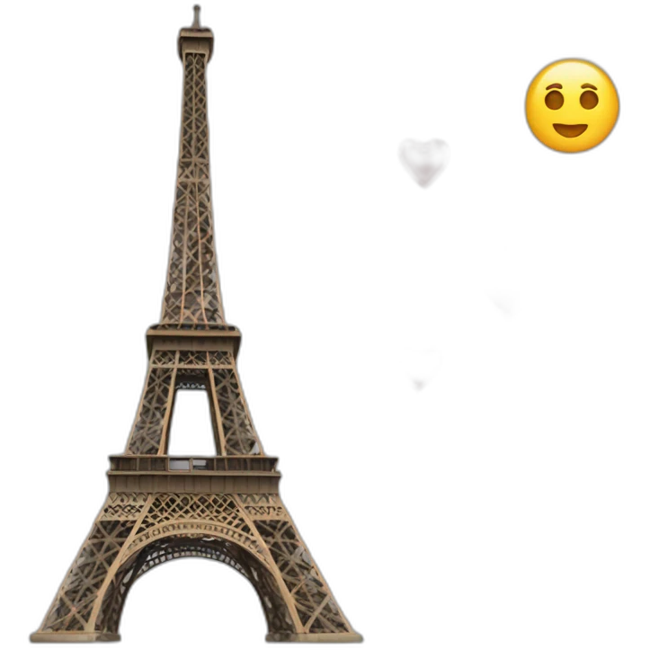 eiffel twoer emoji