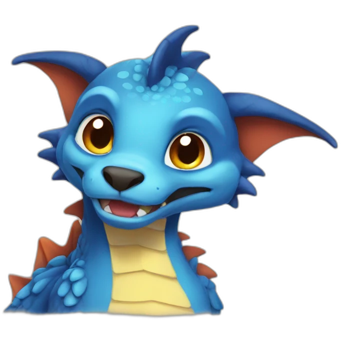 Dragon fursona emoji